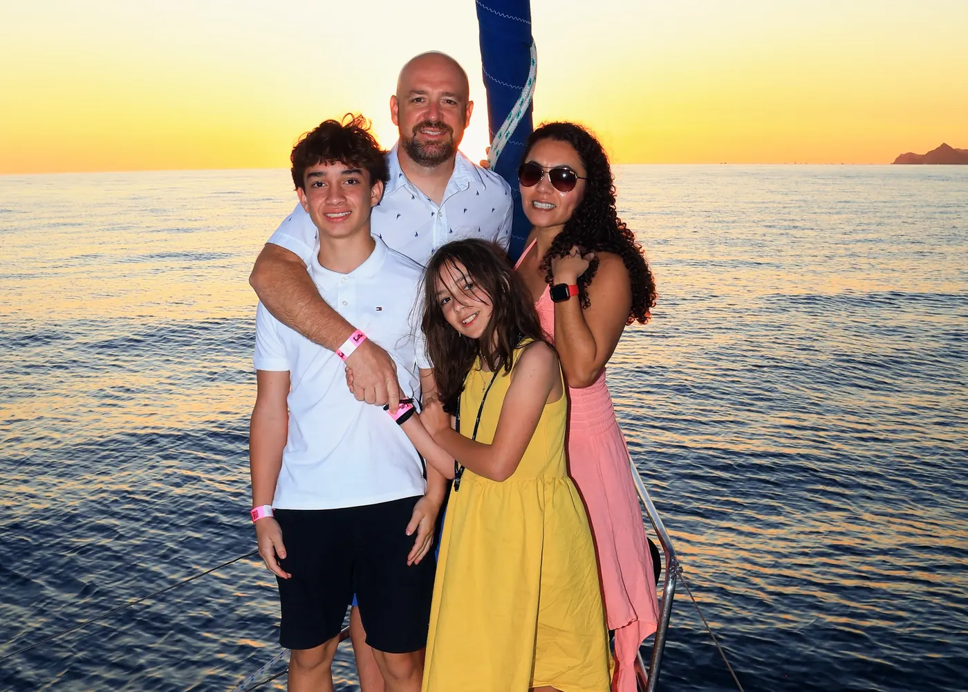The Wilson family, owners of AvidJet