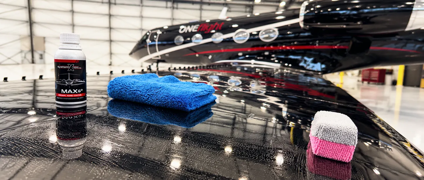 Ceramic coated aircraft finish