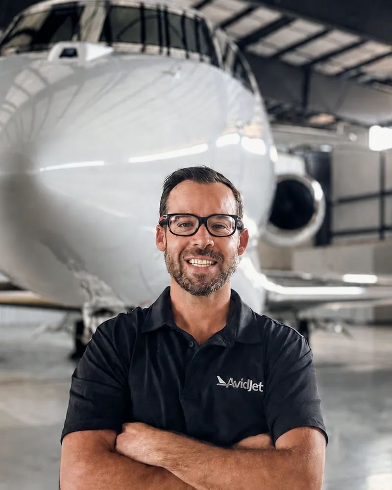 Jay, AvidJet Location Manager, Eagle